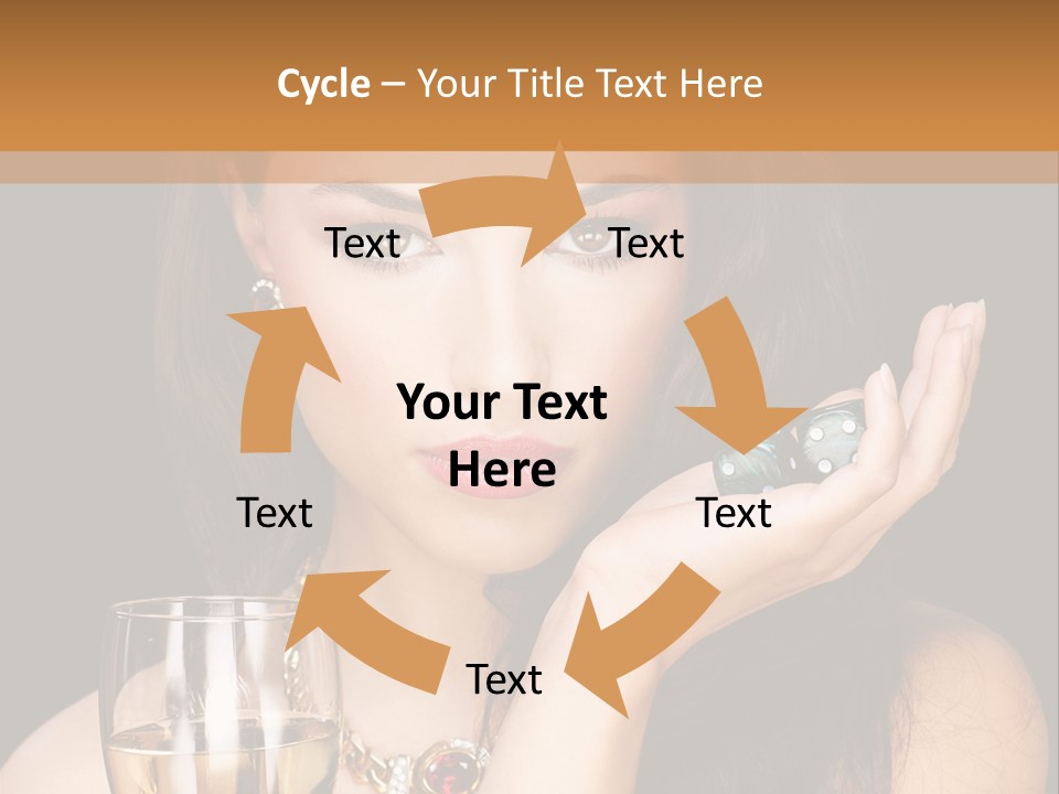 Hits Dice Number PowerPoint Template