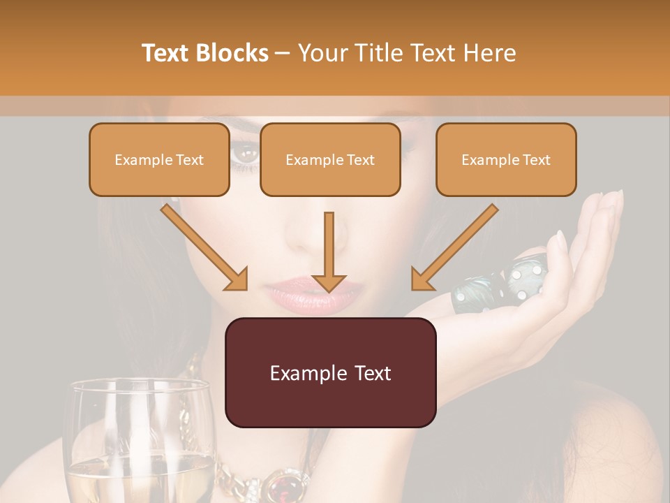 Hits Dice Number PowerPoint Template