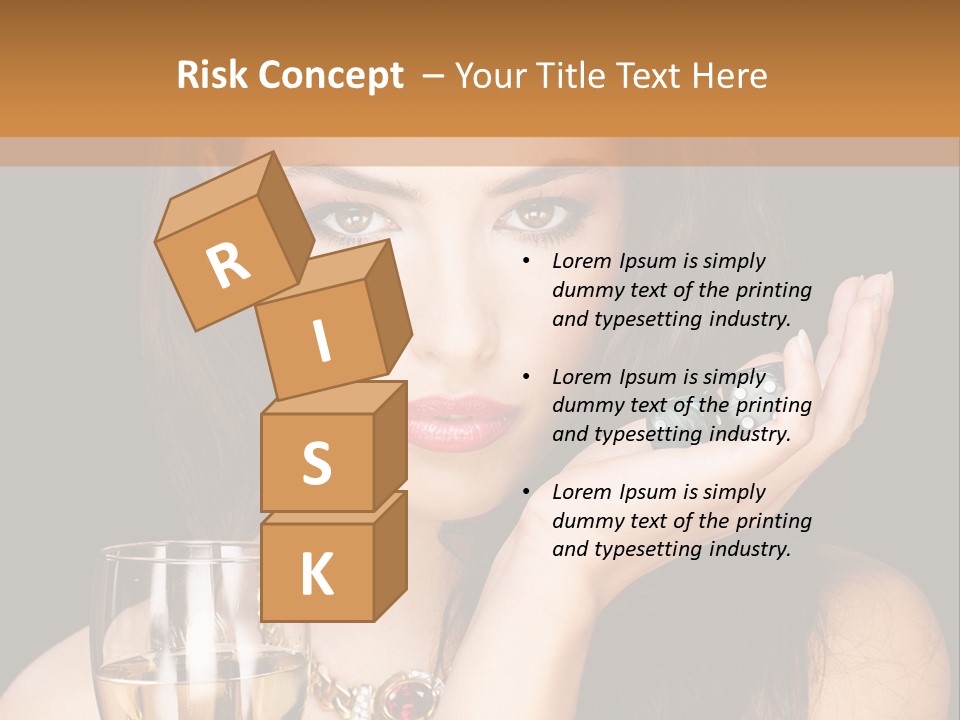 Hits Dice Number PowerPoint Template