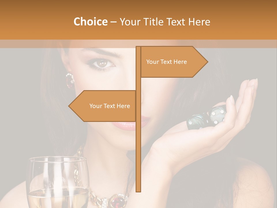 Hits Dice Number PowerPoint Template