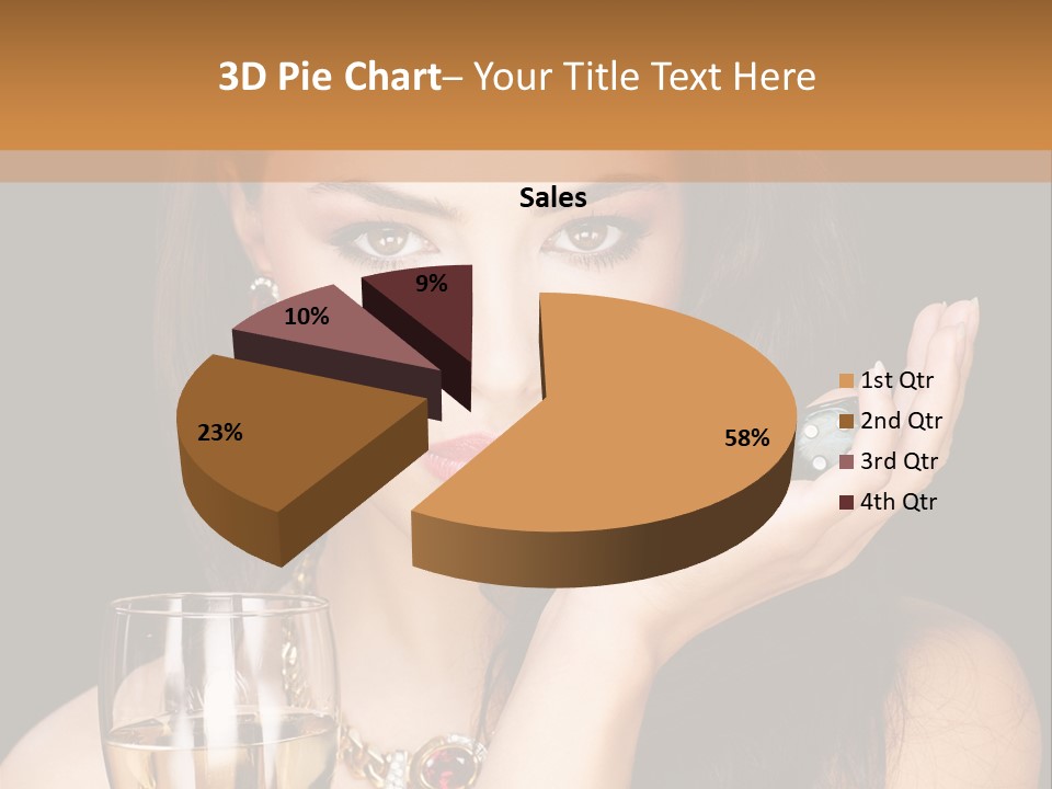 Hits Dice Number PowerPoint Template