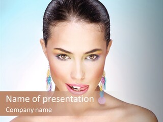Beauty Youth Sexy PowerPoint Template