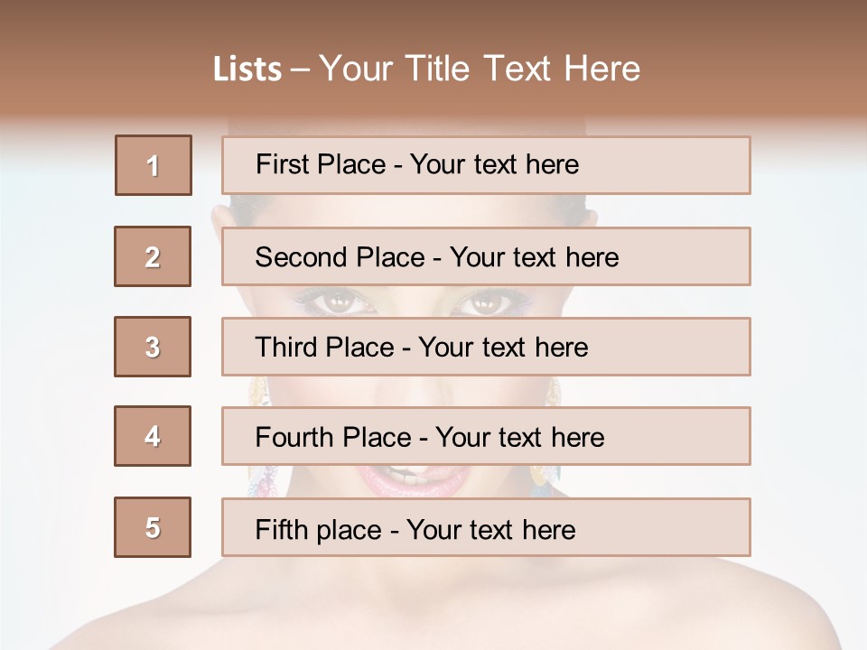 Beauty Youth Sexy PowerPoint Template