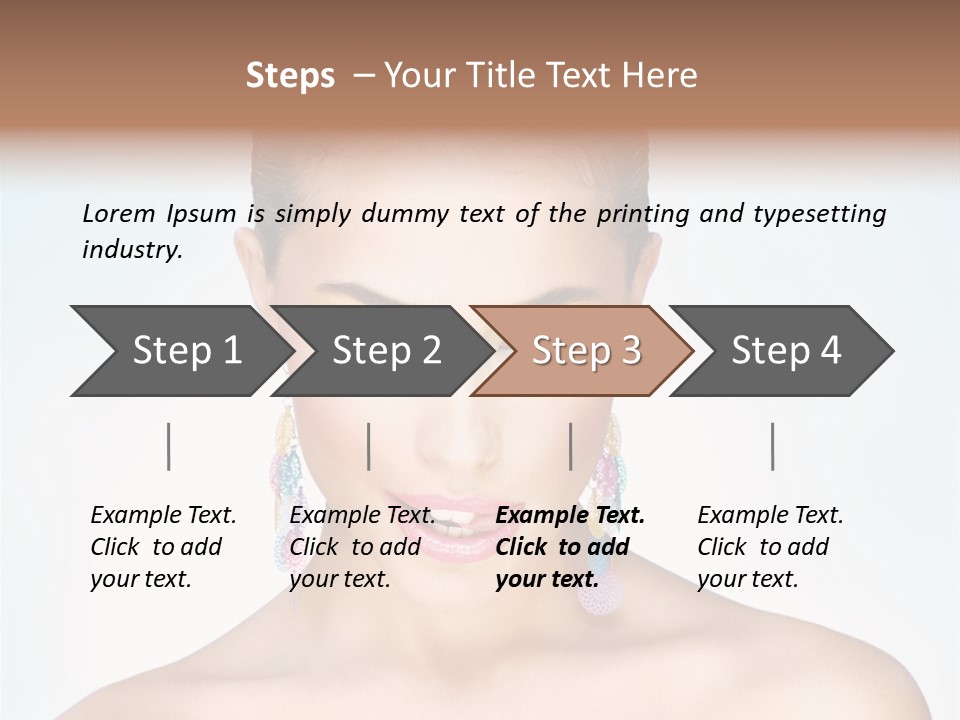 Beauty Youth Sexy PowerPoint Template
