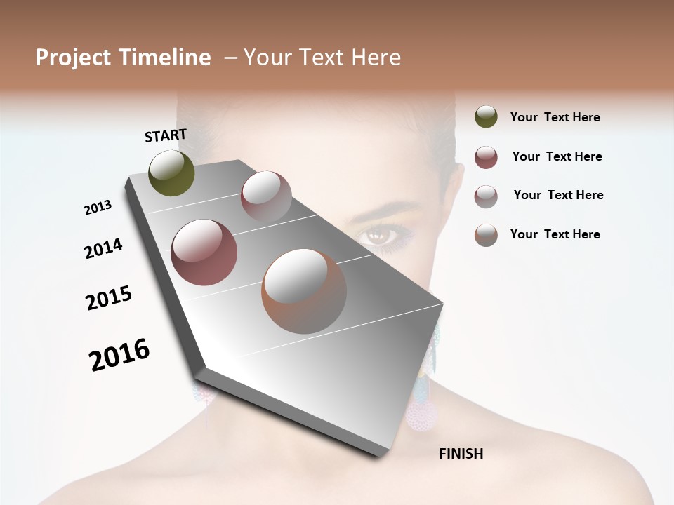 Beauty Youth Sexy PowerPoint Template