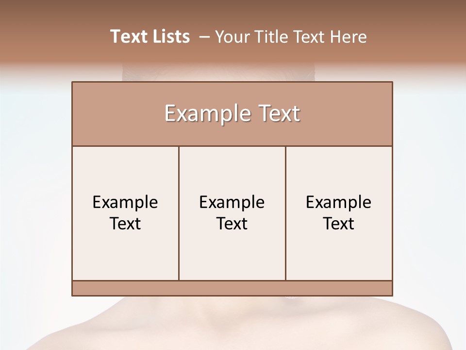 Beauty Youth Sexy PowerPoint Template