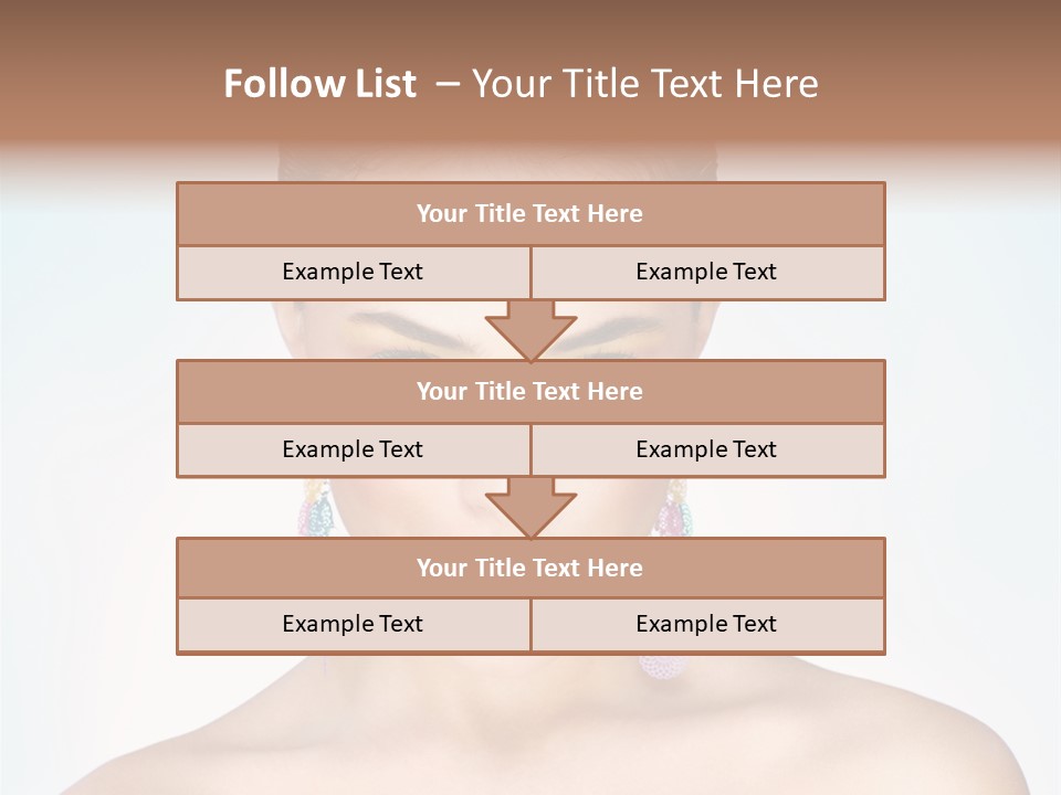 Beauty Youth Sexy PowerPoint Template