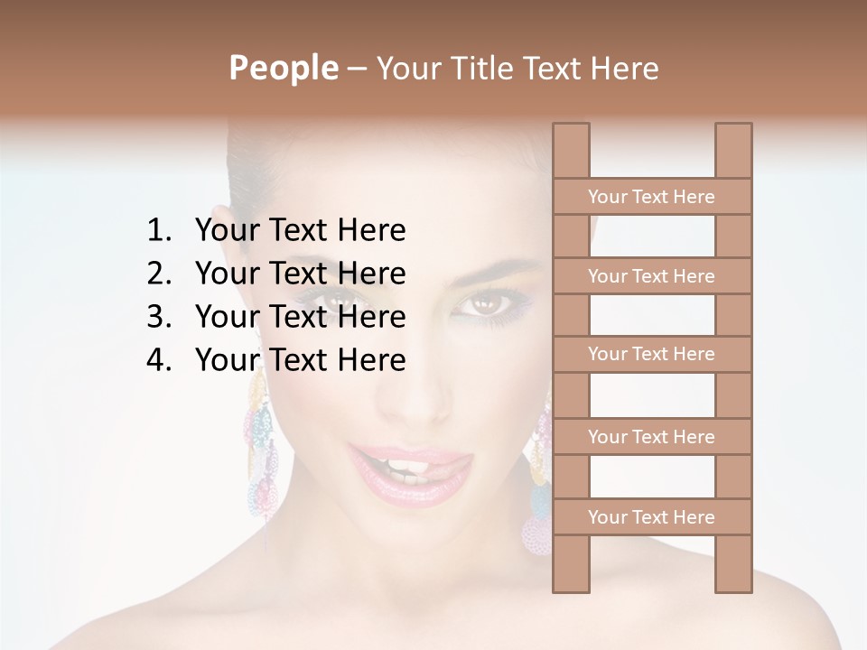 Beauty Youth Sexy PowerPoint Template