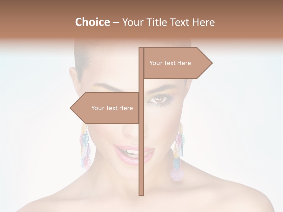 Beauty Youth Sexy PowerPoint Template