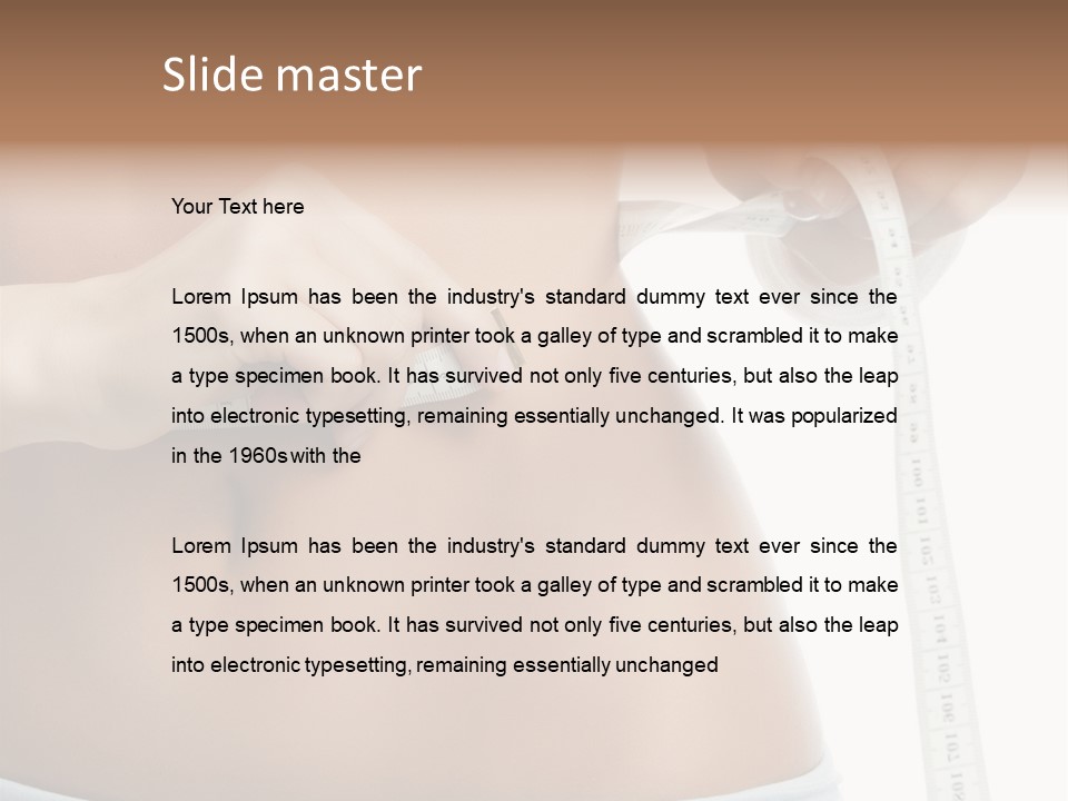 Workout Beautiful Studio PowerPoint Template