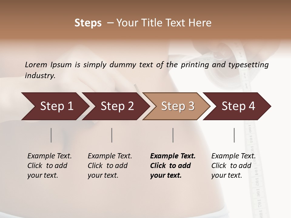 Workout Beautiful Studio PowerPoint Template