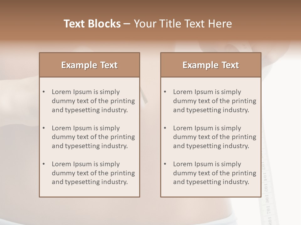 Workout Beautiful Studio PowerPoint Template