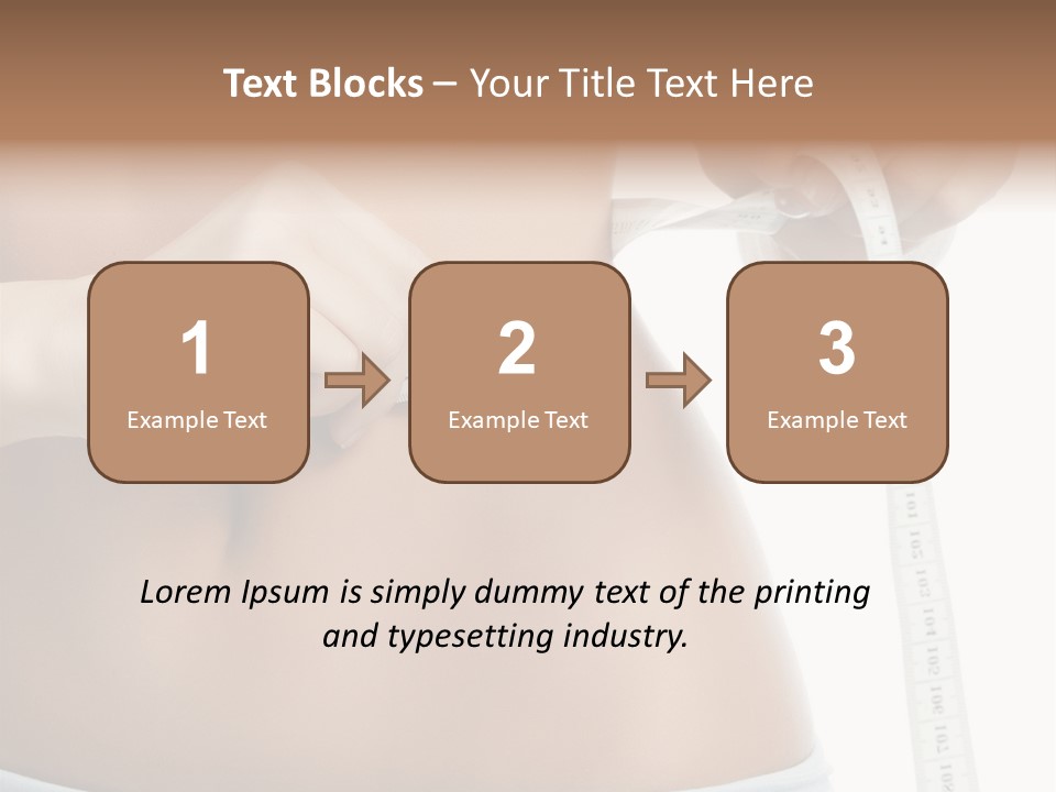 Workout Beautiful Studio PowerPoint Template