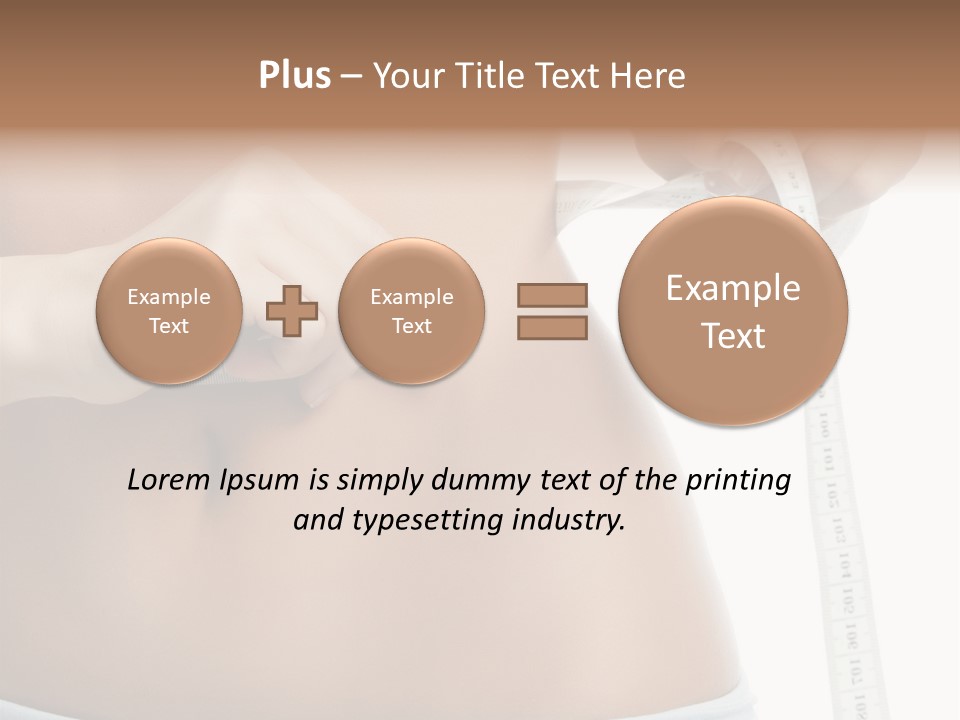 Workout Beautiful Studio PowerPoint Template