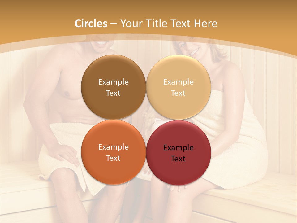 Barefoot Family Man PowerPoint Template