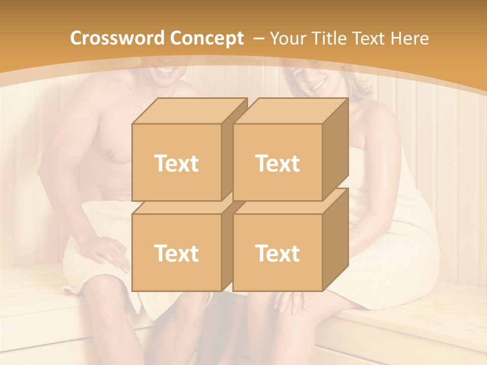 Barefoot Family Man PowerPoint Template