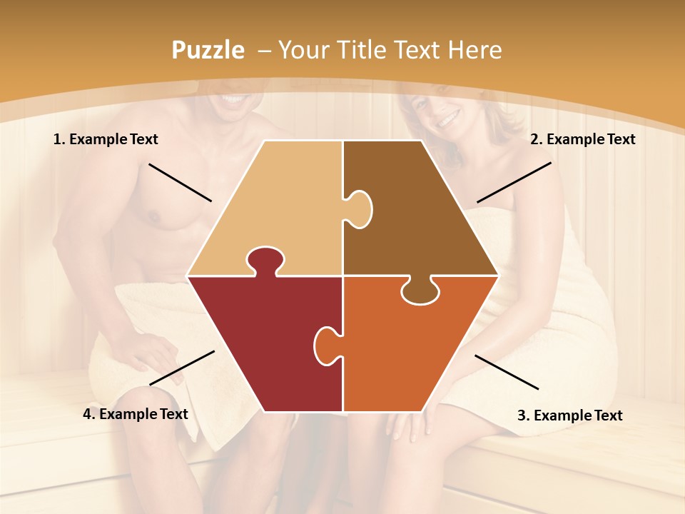 Barefoot Family Man PowerPoint Template