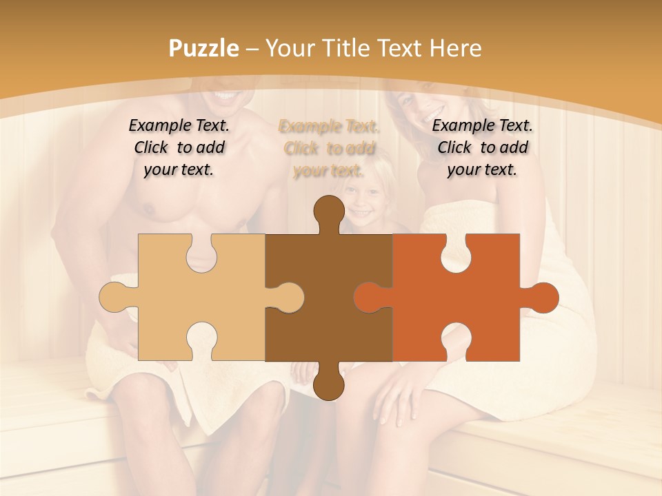 Barefoot Family Man PowerPoint Template