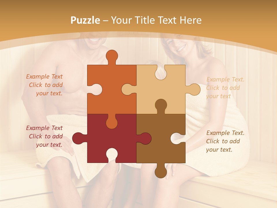 Barefoot Family Man PowerPoint Template