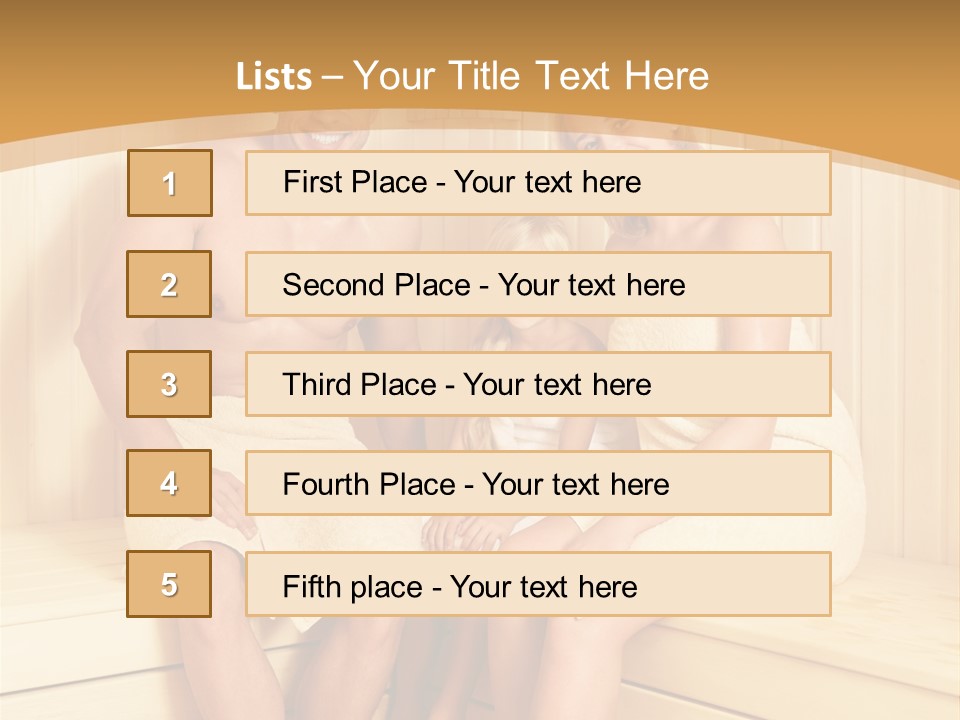 Barefoot Family Man PowerPoint Template