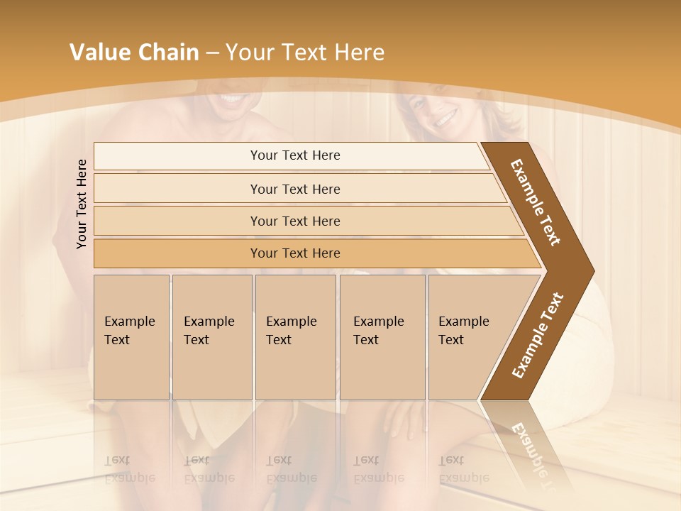 Barefoot Family Man PowerPoint Template