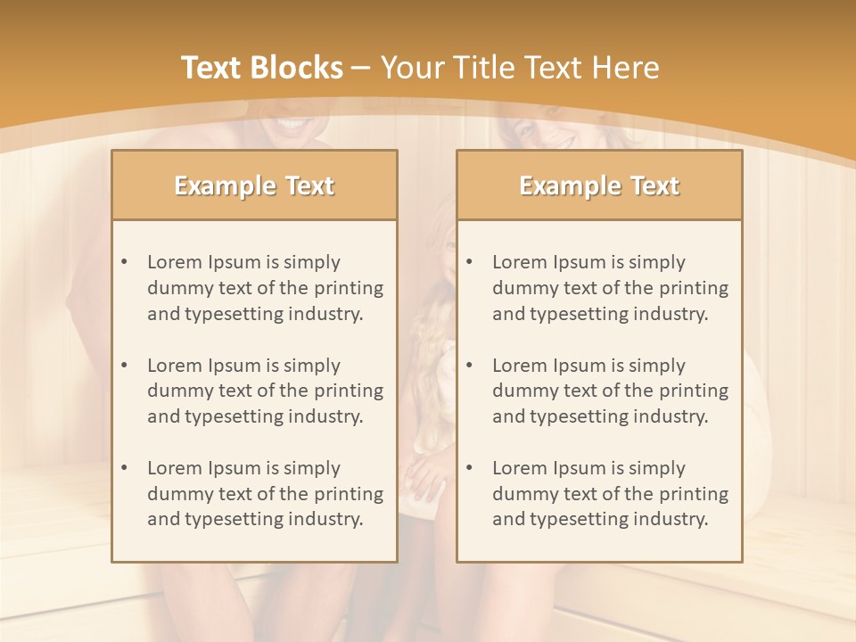 Barefoot Family Man PowerPoint Template