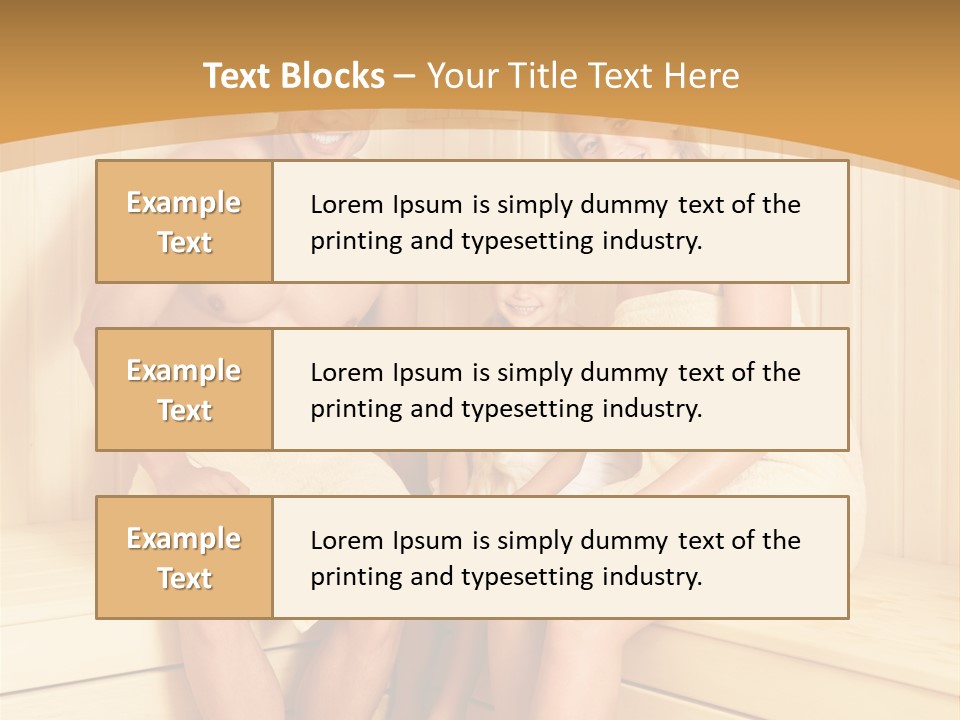 Barefoot Family Man PowerPoint Template