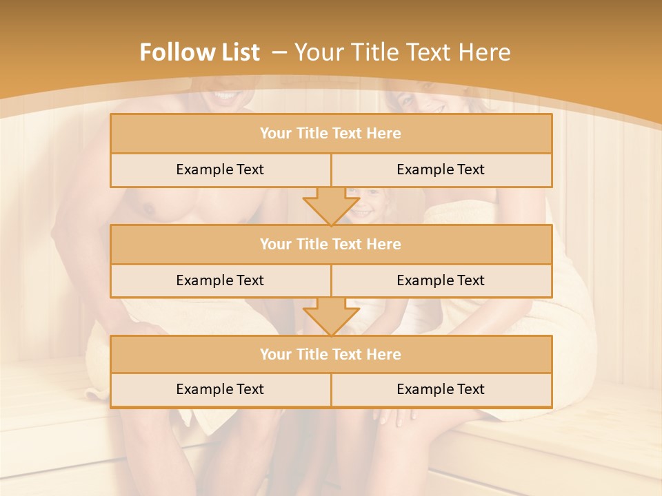 Barefoot Family Man PowerPoint Template