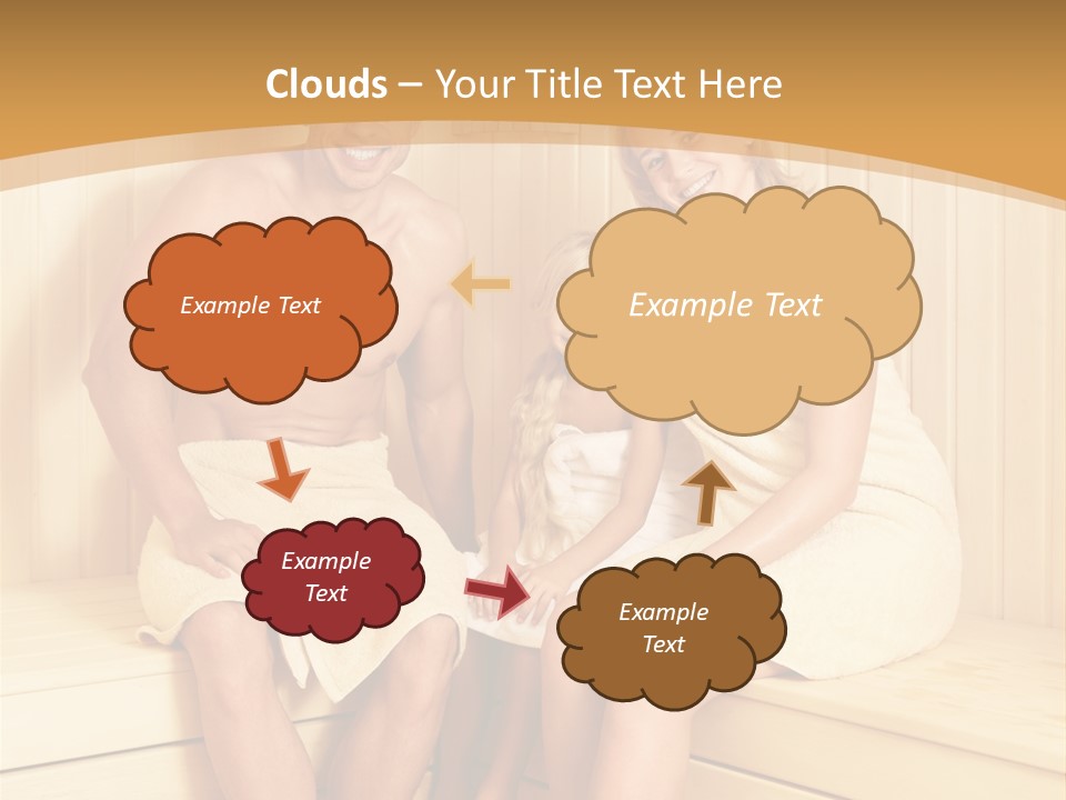 Barefoot Family Man PowerPoint Template