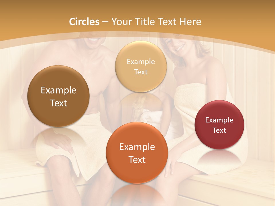 Barefoot Family Man PowerPoint Template