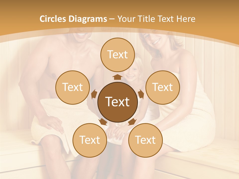 Barefoot Family Man PowerPoint Template