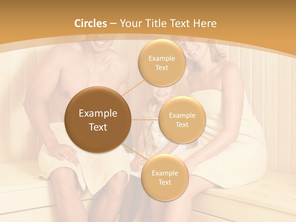 Barefoot Family Man PowerPoint Template