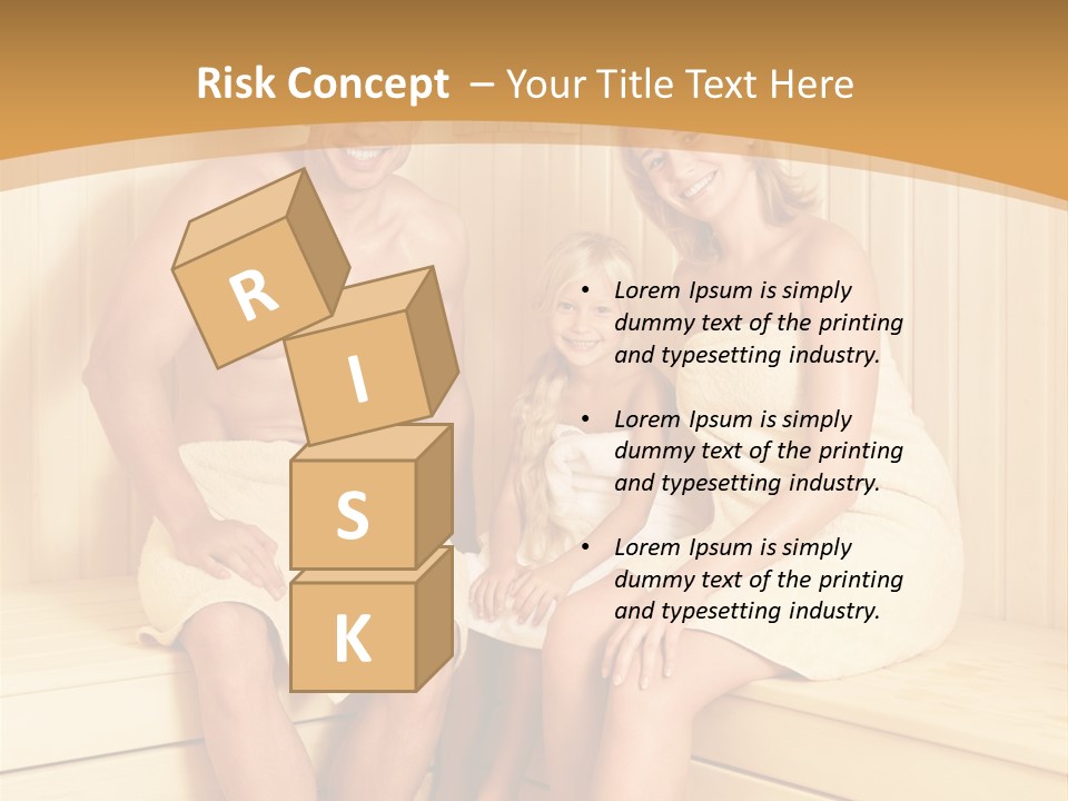 Barefoot Family Man PowerPoint Template