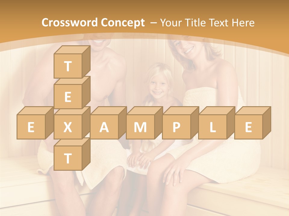 Barefoot Family Man PowerPoint Template