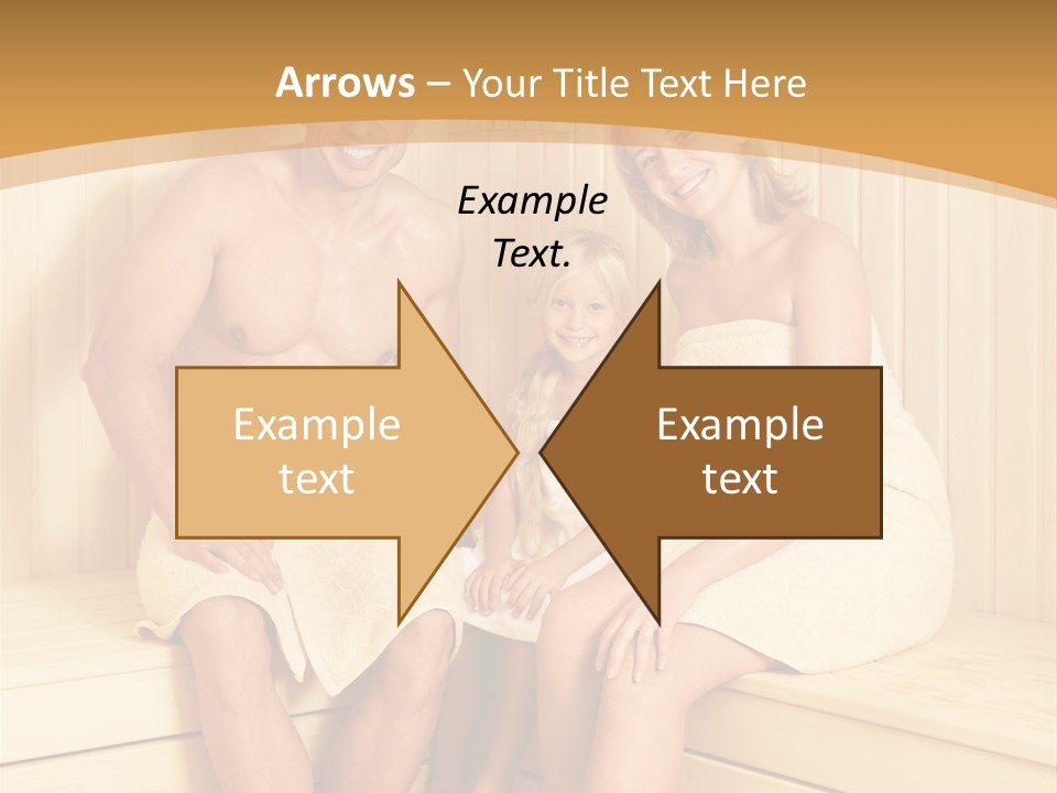 Barefoot Family Man PowerPoint Template