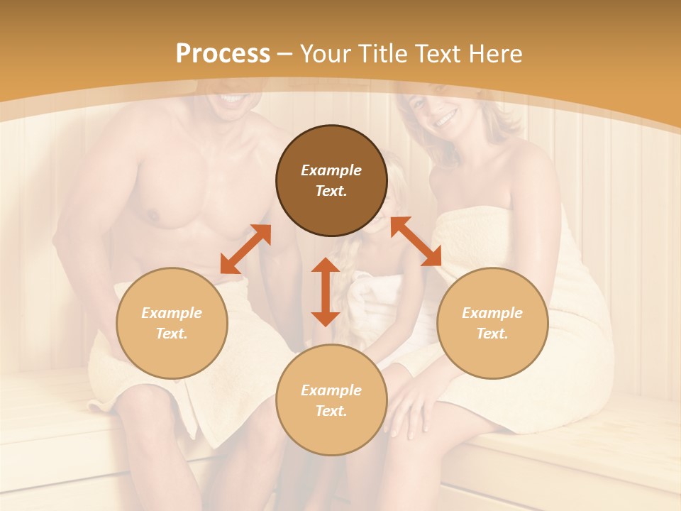 Barefoot Family Man PowerPoint Template