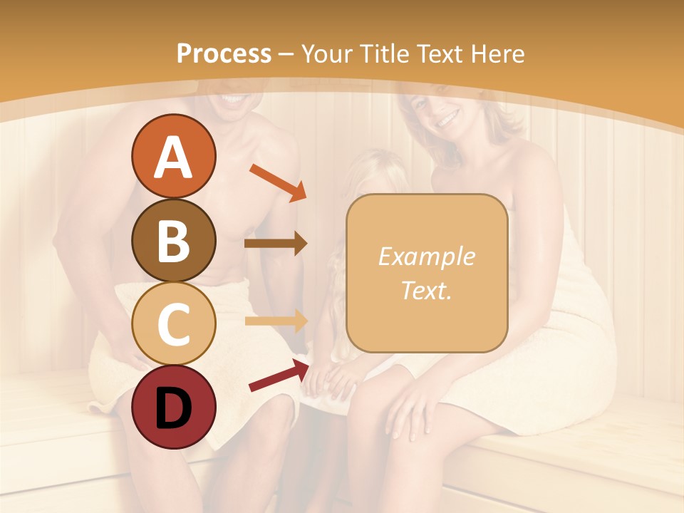 Barefoot Family Man PowerPoint Template