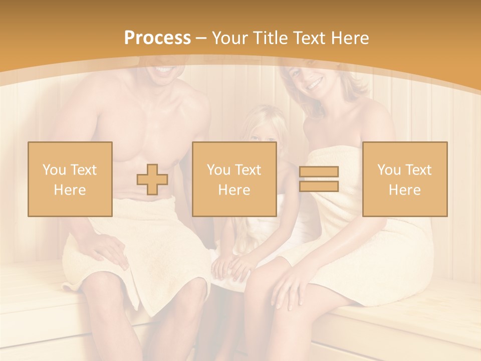 Barefoot Family Man PowerPoint Template