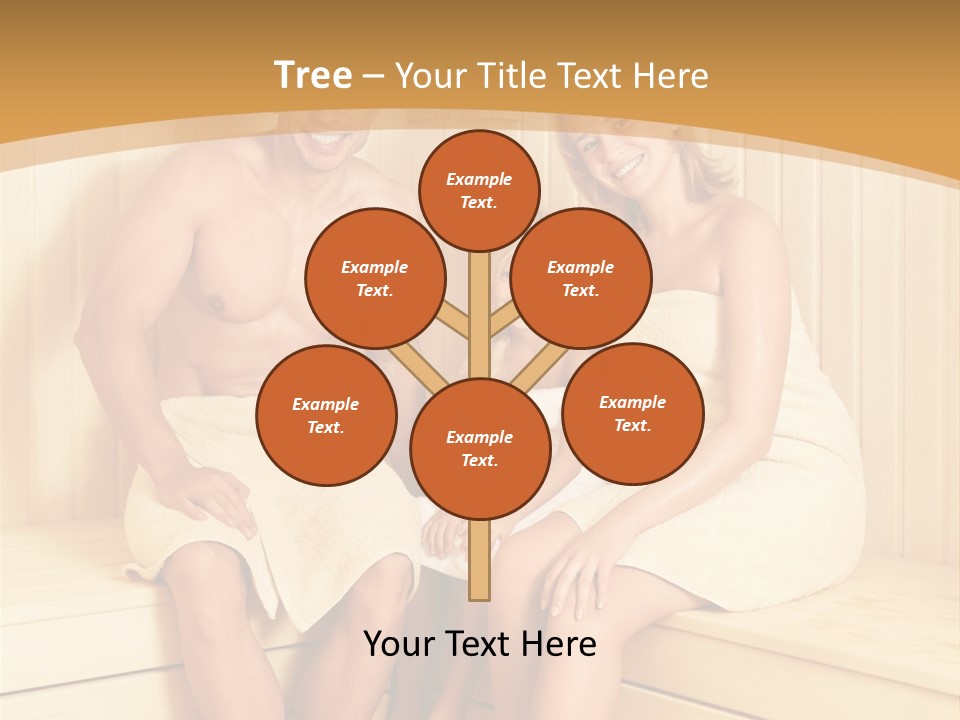 Barefoot Family Man PowerPoint Template