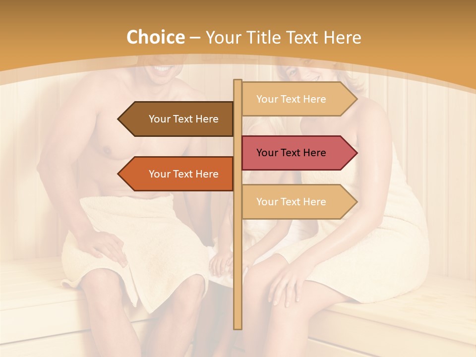 Barefoot Family Man PowerPoint Template