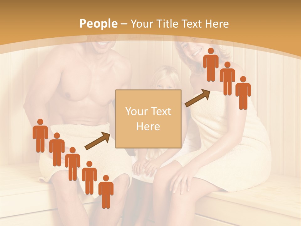 Barefoot Family Man PowerPoint Template