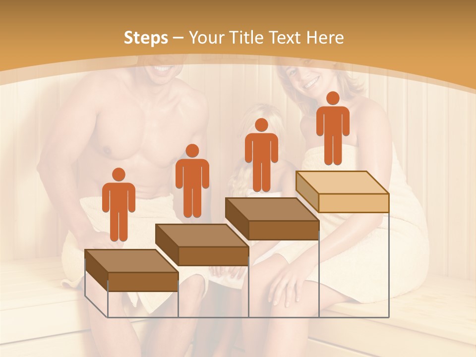 Barefoot Family Man PowerPoint Template