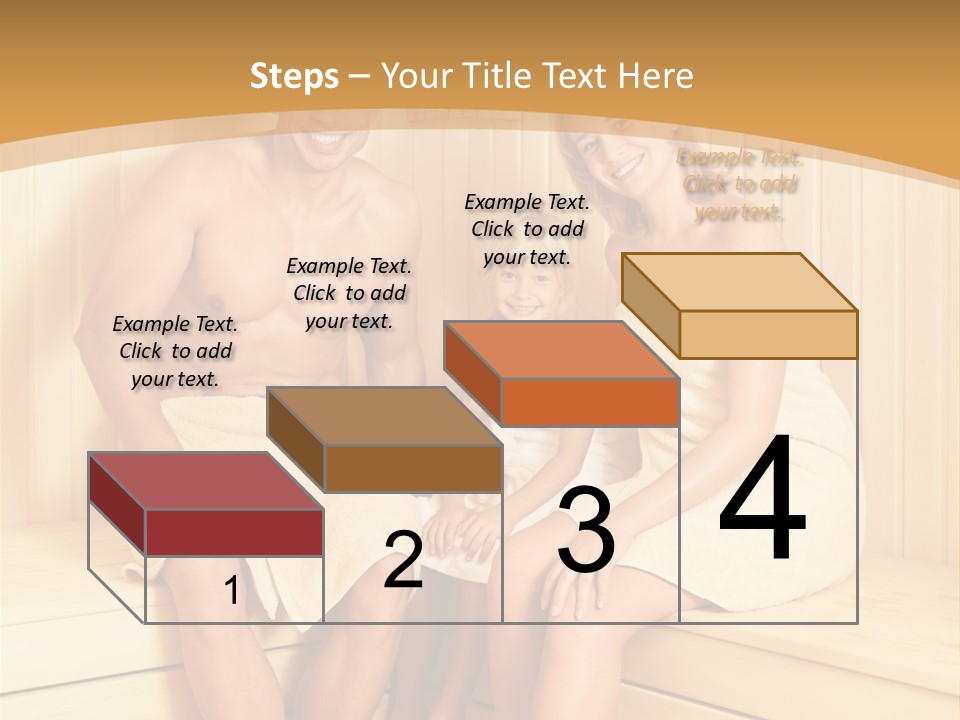 Barefoot Family Man PowerPoint Template