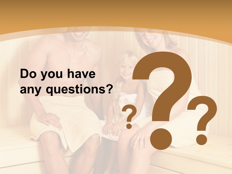 Barefoot Family Man PowerPoint Template