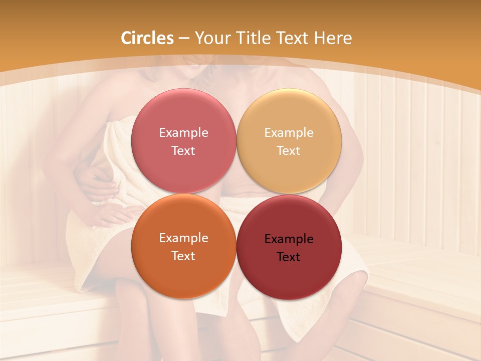 Blond Heat Spa PowerPoint Template