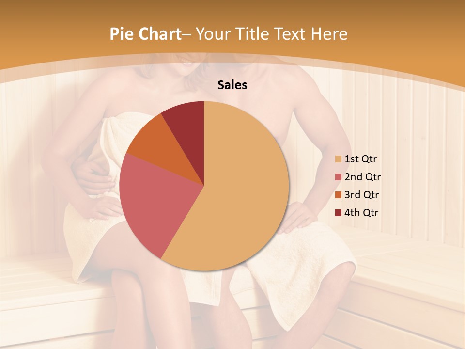 Blond Heat Spa PowerPoint Template