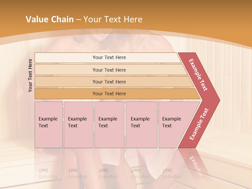 Blond Heat Spa PowerPoint Template