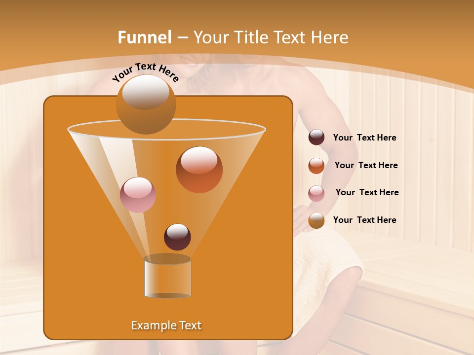 Blond Heat Spa PowerPoint Template