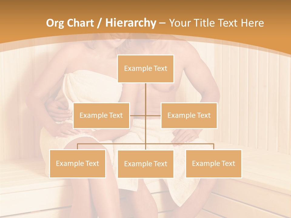 Blond Heat Spa PowerPoint Template