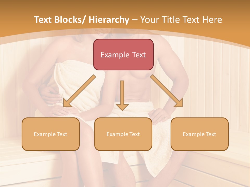 Blond Heat Spa PowerPoint Template